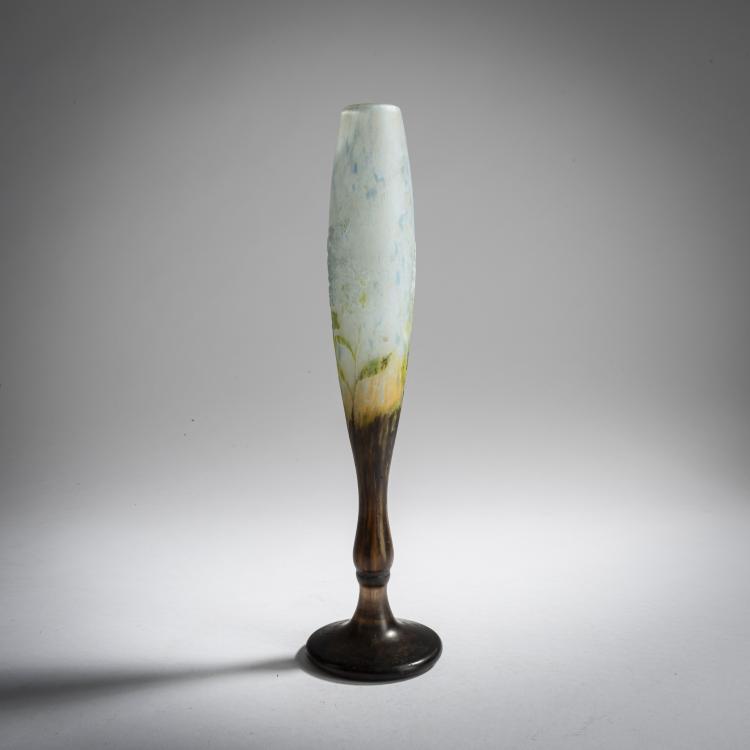 Bild 1 zu Objekt, Vase 'Myosotis', 1911, Daum Fr&egrave;res, Nancy, 159B 148