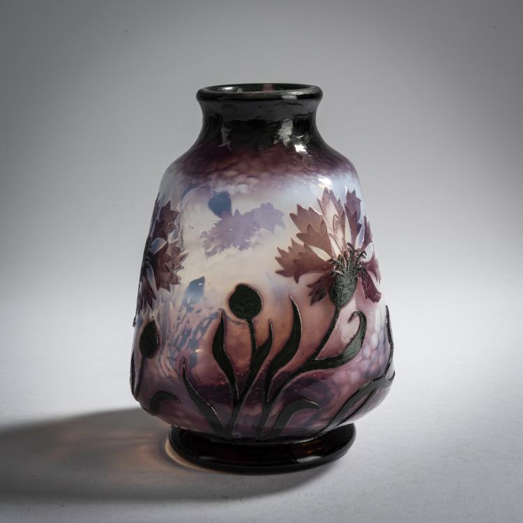Bild 1 zu Objekt, Martel&eacute;-Vase 'Bleuets', 1900-03, Daum Fr&egrave;res, Nancy, 159B 97