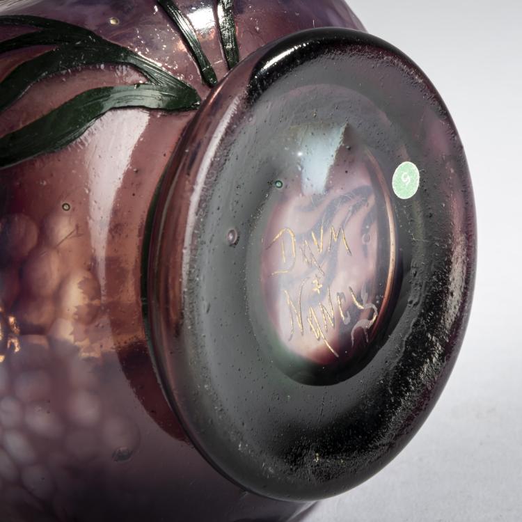 Bild 4 zu Objekt, Martel&eacute;-Vase 'Bleuets', 1900-03, Daum Fr&egrave;res, Nancy, 159B 97