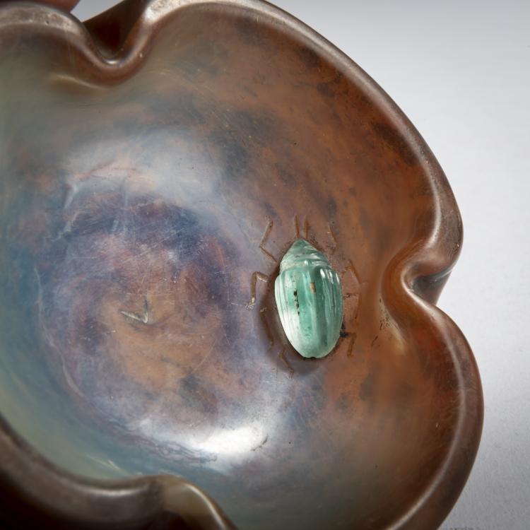 Bild 3 zu Objekt, Schale 'Col&eacute;opt&egrave;res', um 1903, Daum Fr&egrave;res, Nancy, 159B 110