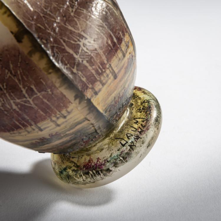 Bild 4 zu Objekt, Vase 'Paysage en &eacute;t&eacute;', 1903-05, Daum Fr&egrave;res, Nancy, 159B 108