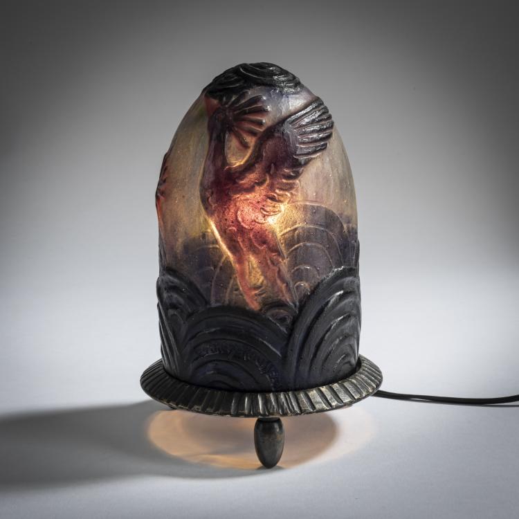 Hauptbild zu Objekt, Veilleuse 'Huppe', 1925, Argy-Rousseau, Gabriel, Paris, 159B 79