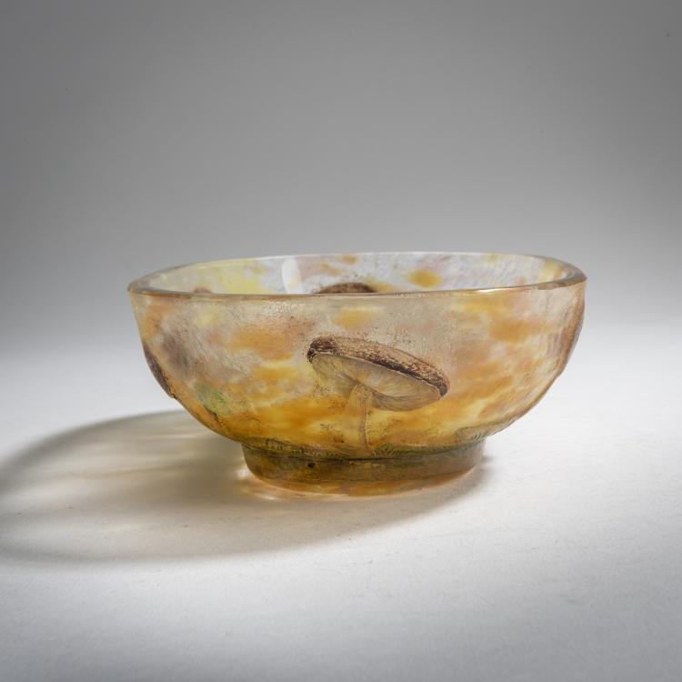Bild 2 zu Objekt, Schale 'Champignons', um 1907, Daum Fr&egrave;res, Nancy, 159B 118