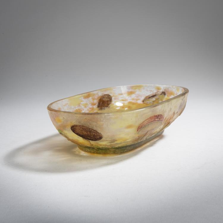 Bild 4 zu Objekt, Schale 'Champignons', um 1907, Daum Fr&egrave;res, Nancy, 159B 118