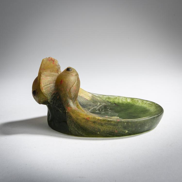 Bild 2 zu Objekt, Vide-poches 'Poissons rouge', um 1925, Walter, Amalric, Nancy, 159B 296