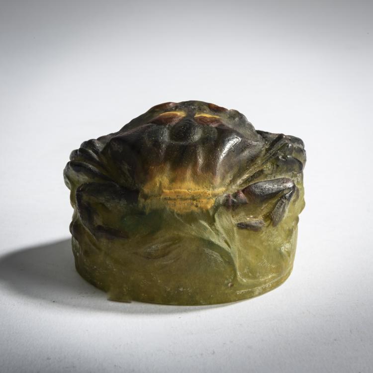 Bild 4 zu Objekt, Briefbeschwerer 'Crabe', um 1921, Walter, Amalric, Nancy, 159B 289