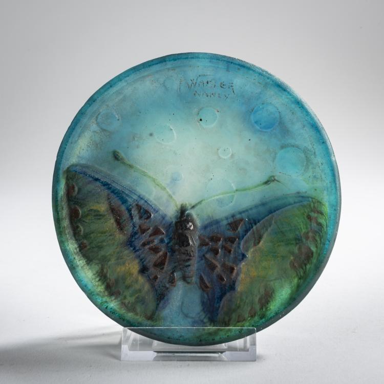 Bild 1 zu Objekt, Schale 'Papillon', 1923, Walter, Amalric, Nancy, 159B 293