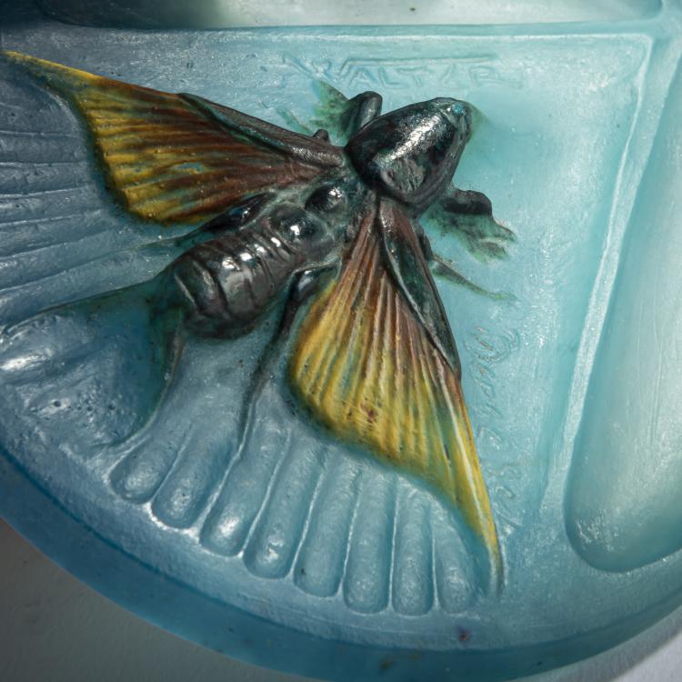 Bild 3 zu Objekt, Kleine Schale 'Papillon de Nuit', um 1921, Walter, Amalric, Nancy, 159B 291