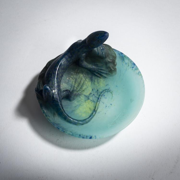 Bild 3 zu Objekt, Schale 'L&eacute;zard', um 1920, Walter, Amalric, Nancy, 159B 285