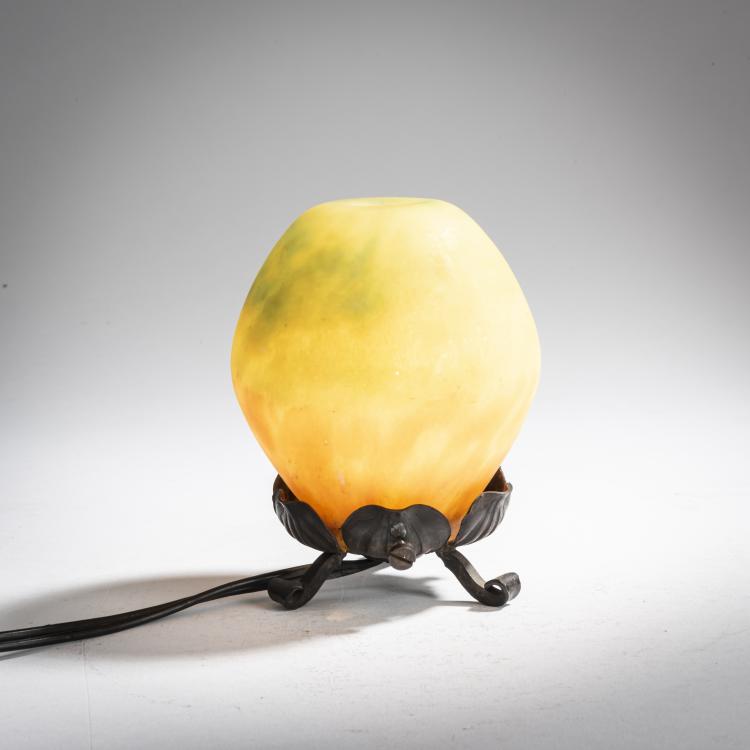 Bild 2 zu Objekt, Veilleuse, um 1910, Daum Fr&egrave;res, Nancy, 159B 143