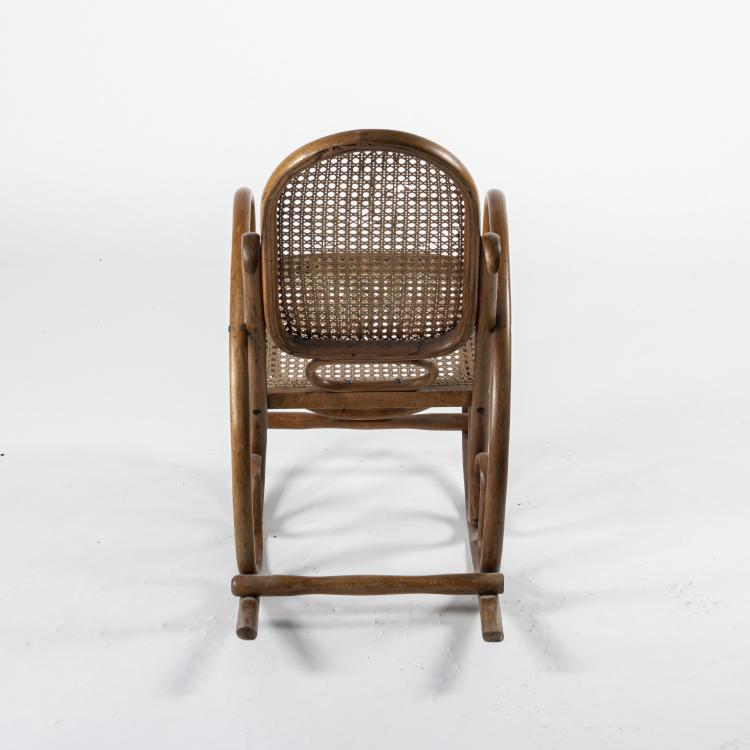 Bild 2 zu Objekt, Children's rocking chair '1543', c. 1900, Kohn, Wien (zugeschrieben), 159C 624