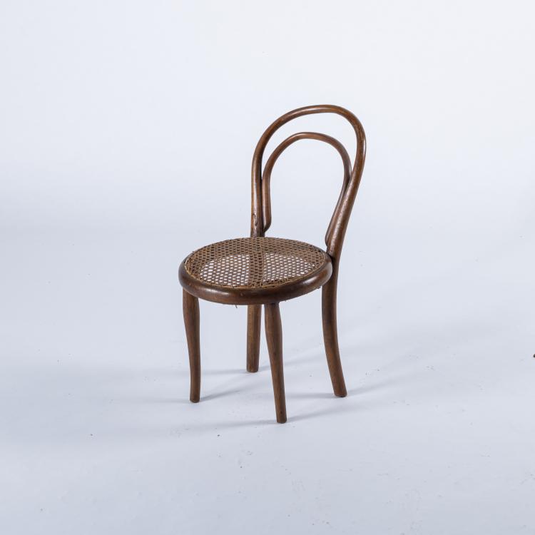 Hauptbild zu Objekt, Children's chair 'No. 2', c. 1890, Thonet, Wien, 159C 634