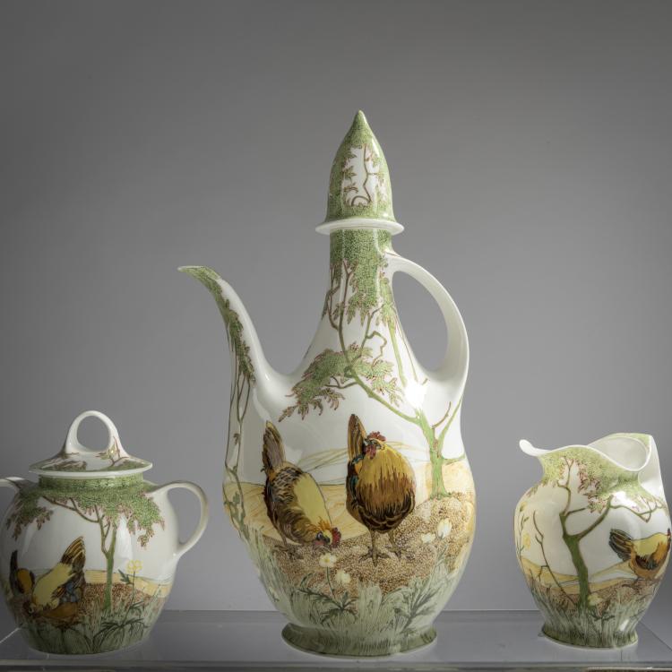 Bild 2 zu Objekt, Mocha service, 1908, Samuel Schellink, Rozenburg, Den Haag, 159C 589