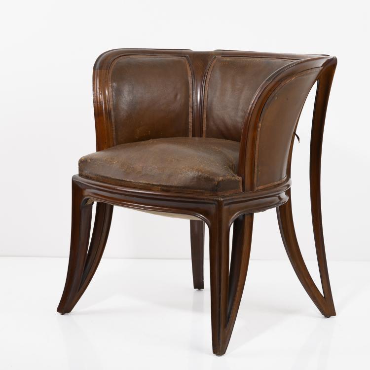 Hauptbild zu Objekt, Armchair, 1920s, Louis Majorelle, Majorelle, Louis, Nancy, 159C 615