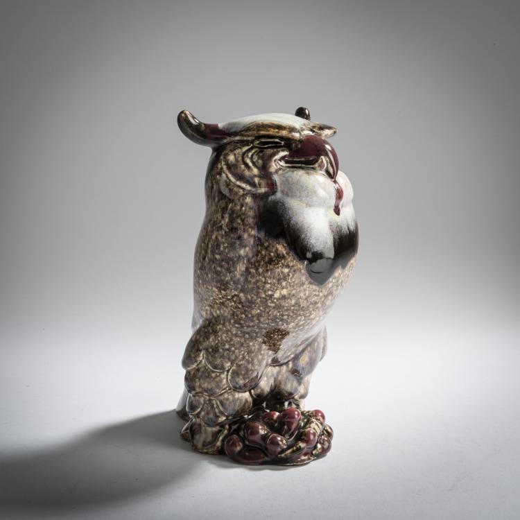 Hauptbild zu Objekt, Animal fantasy 'Theater Director', c. 1913, Eduard Klablena, Langenzersdorf, 159C 545