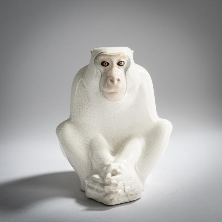Hauptbild zu Objekt, Baboon, 1912-16, Eduard Klablena, Langenzersdorf, 159C 541