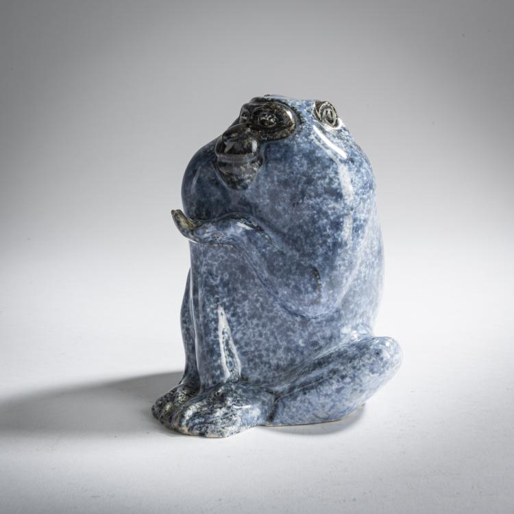 Bild 1 zu Objekt, Small baboon, 1912-18, Eduard Klablena, Langenzersdorf, 159C 542