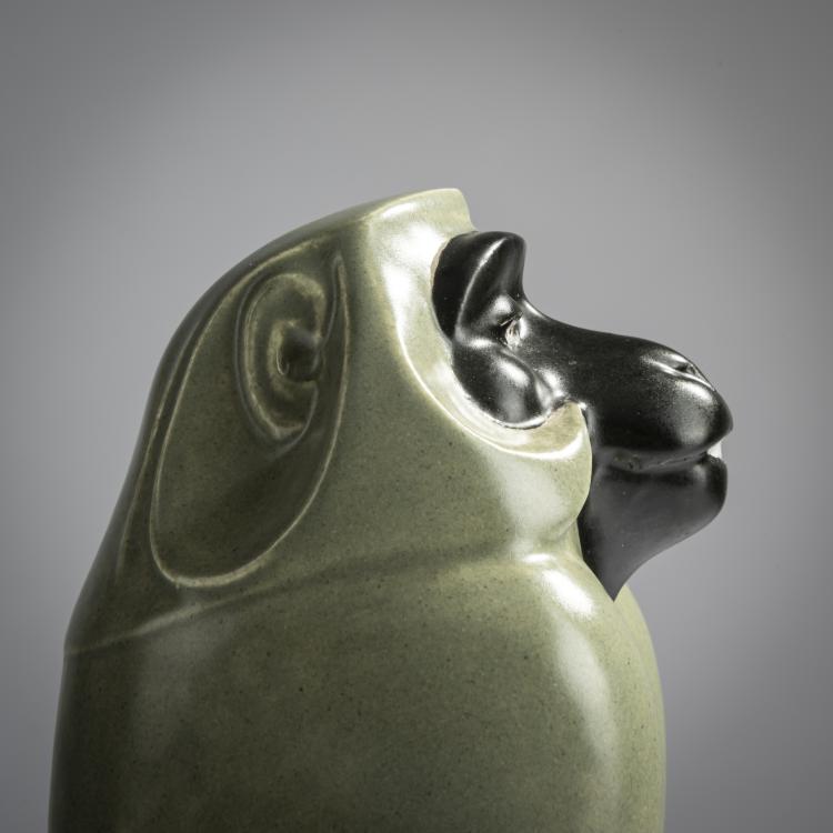Bild 4 zu Objekt, Baboon, c. 1912-16, Eduard Klablena, Langenzersdorf, 159C 540