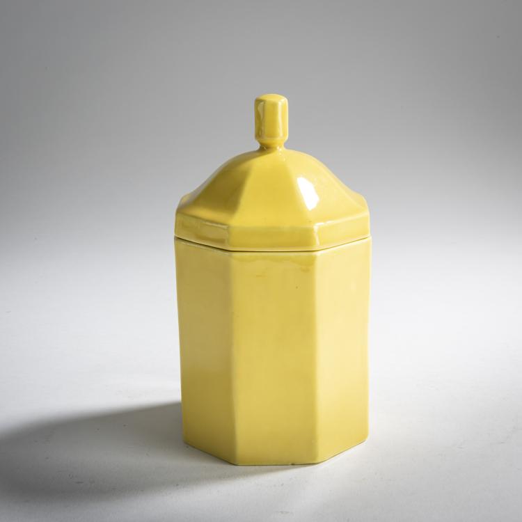 Bild 1 zu Objekt, Jar, c. 1910, Bertold L&ouml;ffler,Michael Powolny, Gmundner Keramik, 159C 549