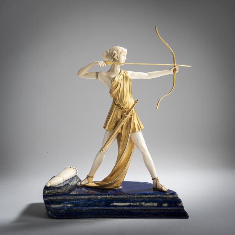 Hauptbild zu Objekt, Archer, c.1920, Frankreich (zugeschrieben), 159C 360
