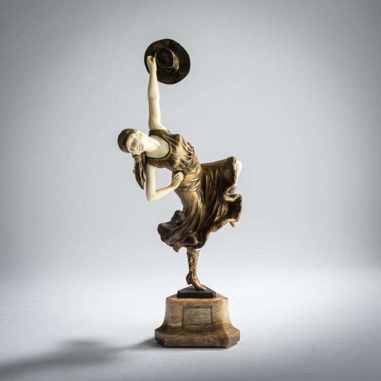 Hauptbild zu Objekt, 'Mexican Dancer', 1920s, Claire Jeanne Roberte Colinet, 159C 353