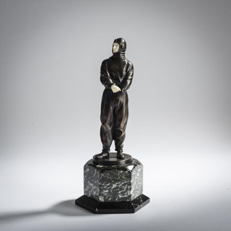 Bild 1 zu Objekt, Pilot, um 1930, Ferdinand Preiss (wohl), Preiss & Kassler, Berlin, 159C 389