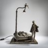 Erotic table light 'The monkey's secret', c. 1928