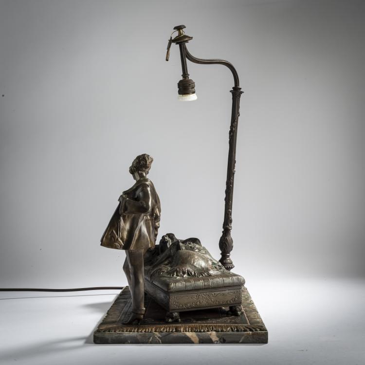 Bild 5 zu Objekt, Erotic table light 'The monkey's secret', c. 1928, Bruno Zach, 159C 402