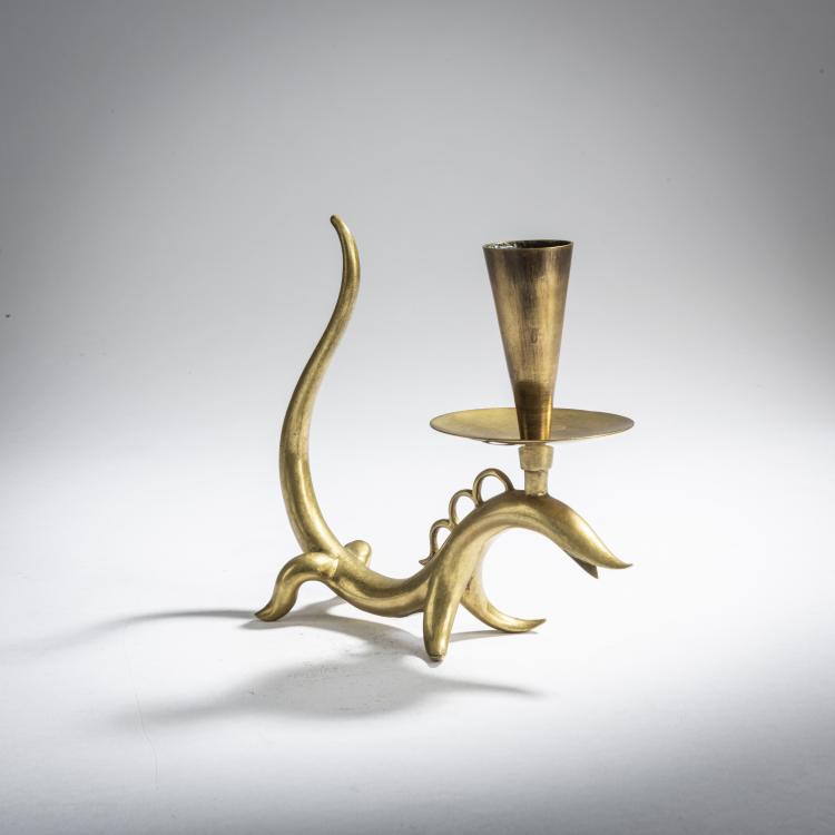 Bild 1 zu Objekt, Fabeltier-Leuchter, um 1928, Karl Hagenauer, Hagenauer, Wien, 159C 361