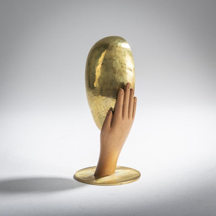 Bild 2 zu Objekt, Supported head in hand, c. 1950, Karl Hagenauer, Hagenauer, Wien, 159C 364