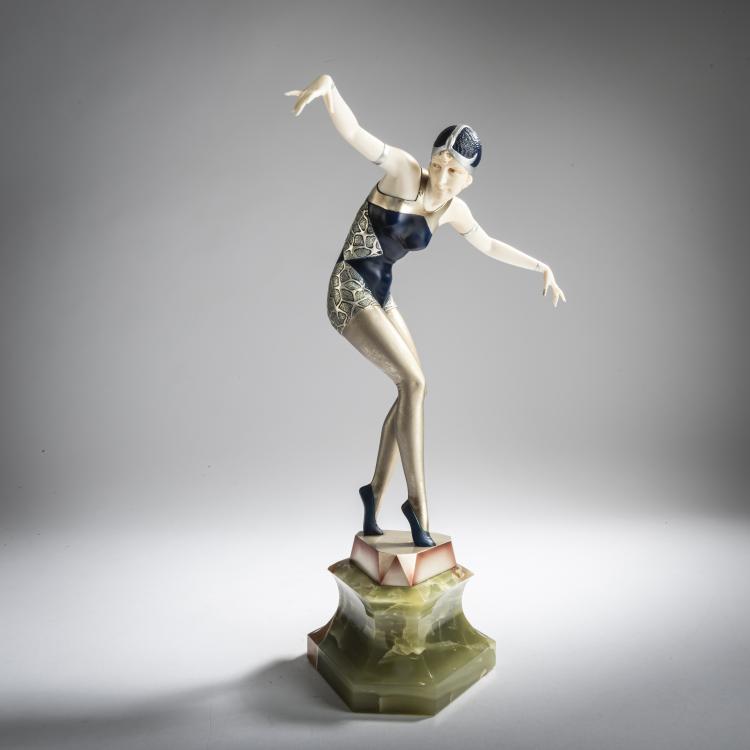 Hauptbild zu Objekt, 'Cabaret Girl', um 1925, Ferdinand Preiss, 159C 386