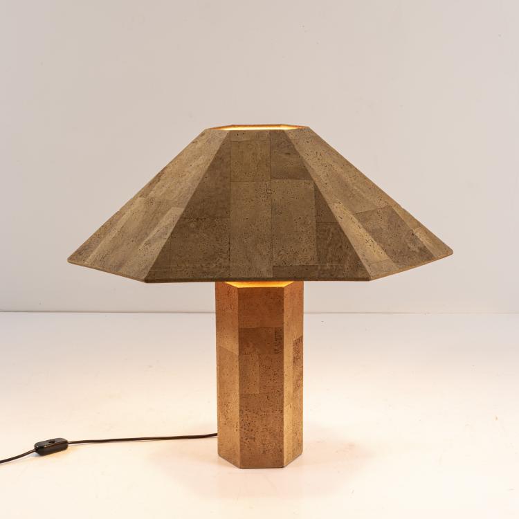 Bild 1 zu Objekt, 2 'Zanotl' table lights, c. 1974, Wilhelm Zannoth, Design M, Ingo Maurer, M&uuml;nchen, 160A 137
