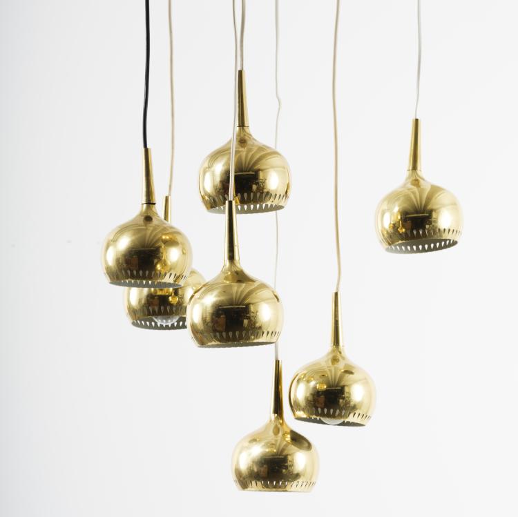 Hauptbild zu Objekt, 7 pendant lights, 1960s, Hans-Agne Jakobsson, Jakobsson, Hans Agne, Markaryd, 161C 635