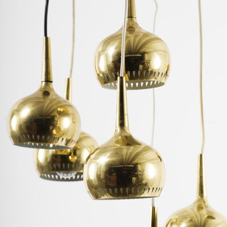 Bild 2 zu Objekt, 7 pendant lights, 1960s, Hans-Agne Jakobsson, Jakobsson, Hans Agne, Markaryd, 161C 635