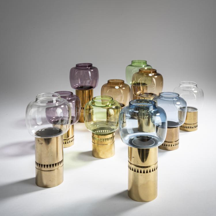 Bild 3 zu Objekt, Zehn Windlichter 'L 63', um 1960, Hans-Agne Jakobsson, Jakobsson Hans Agne, Markaryd, 158B 475