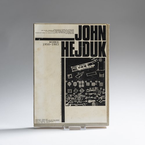 Ausst.-Kat. 'John Hejduk. Works 1950-1983', 1983