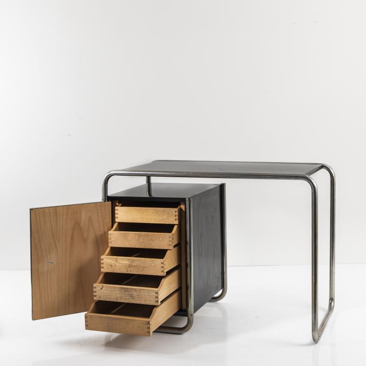 Bild 3 zu Objekt, Schreibtisch 'B 21/1', 1955, Thonet, Frankenberg, 160A 90