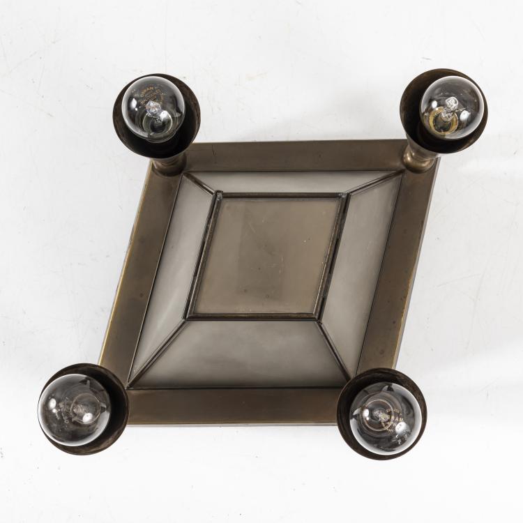 Bild 4 zu Objekt, Deckenleuchte 'Prager Kubismus', 1910/20er Jahre, Tschechien, 158B 317