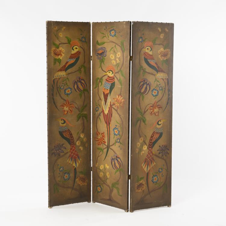 Hauptbild zu Objekt, Screen, 1920s, Deutschland (zugeschrieben), 161C 447