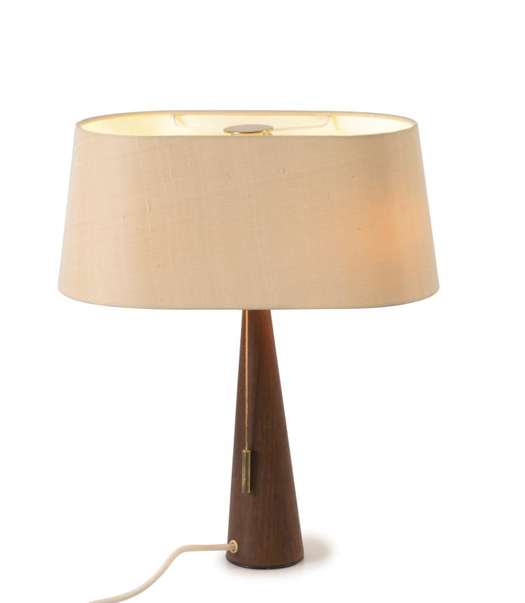 Hauptbild zu Objekt, Table light, 1950s, Uno Kristiansson, Luxus, Vittsj&ouml; (zugeschrieben), 158B 417