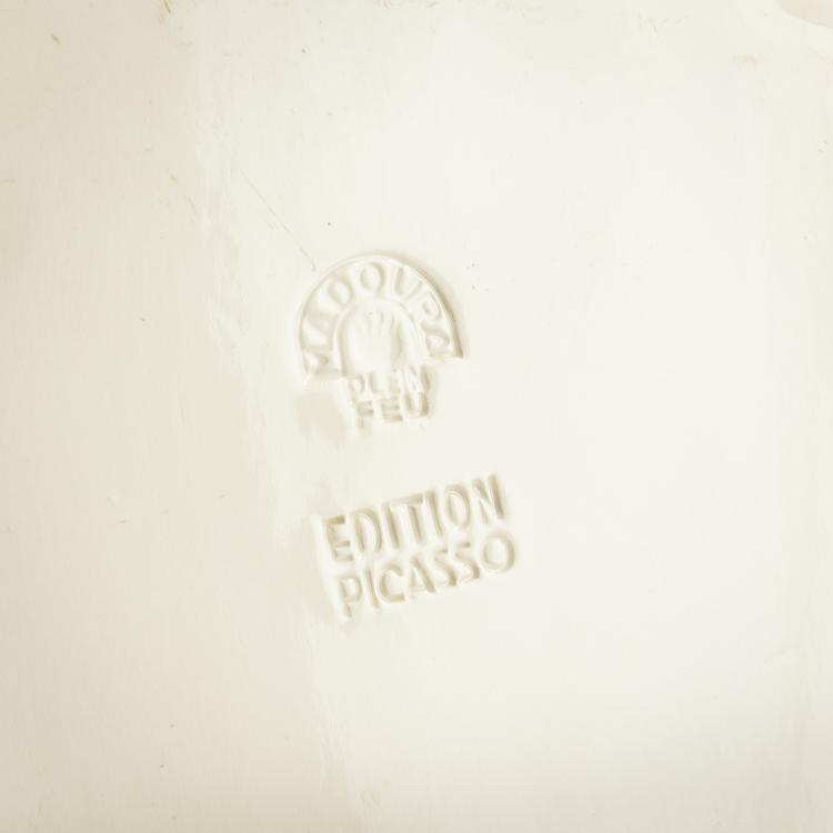 Bild 2 zu Objekt, Plate 'Hibou Brillant', 1955, Pablo Picasso, Madoura, 160C 460