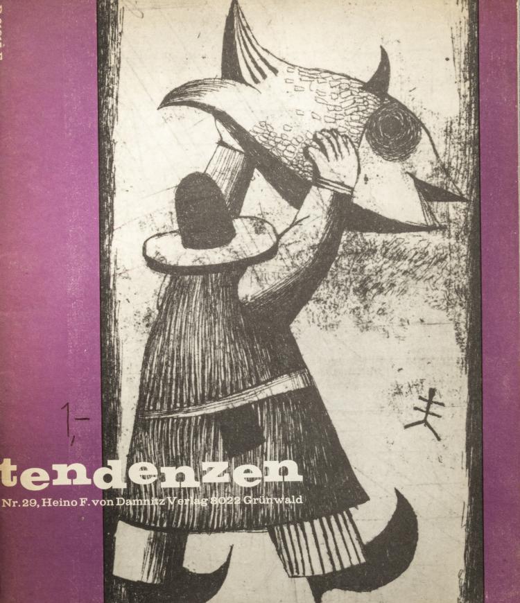 Hauptbild zu Objekt, tendenzen Zeitschrift f&uuml;r engagierte Kunst, 158B 660