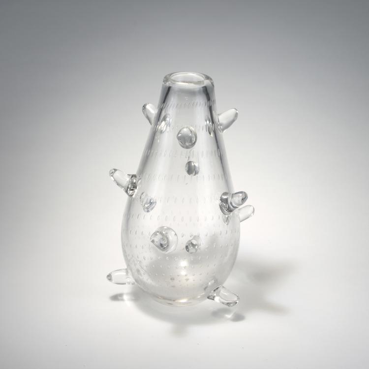 Bild 1 zu Objekt, Vase, c. 1990, Ann Wahlstr&ouml;m, Kosta Boda Glasbruk, Schweden, 158B 439