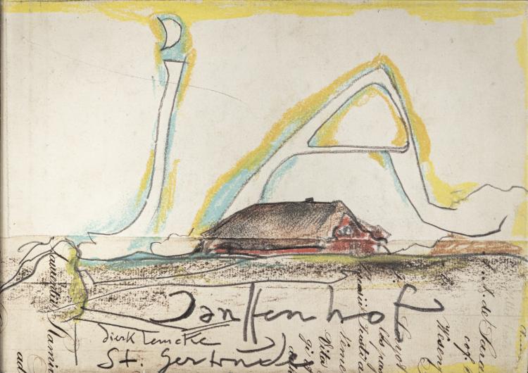 Hauptbild zu Objekt, Janssenhof, 1983, Horst Janssen, 158B 703