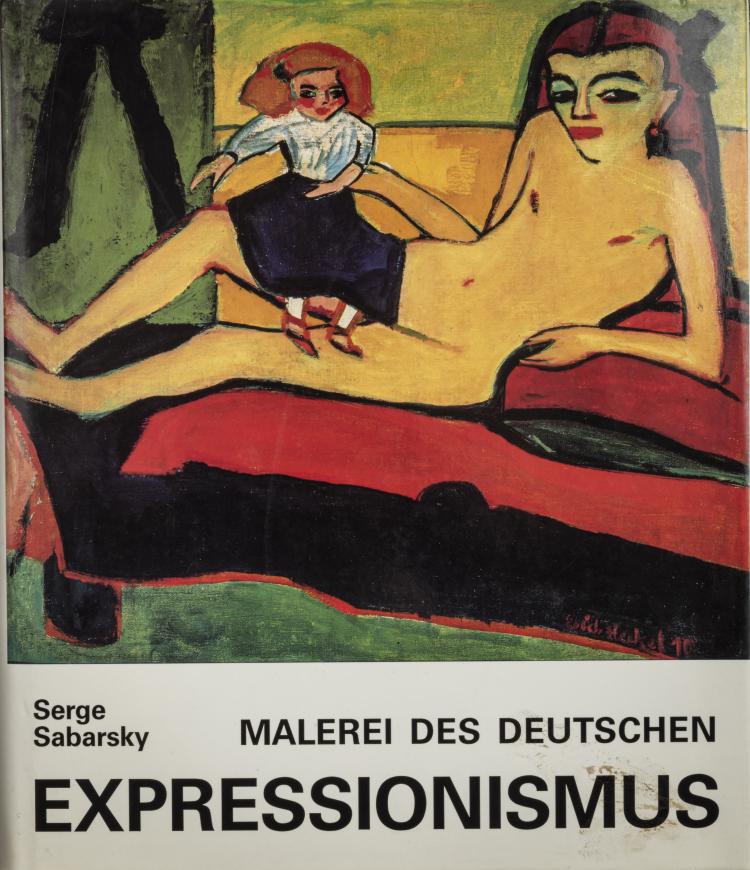 Hauptbild zu Objekt, Malerei des deutschen Expressionismus, 1987, 158B 717
