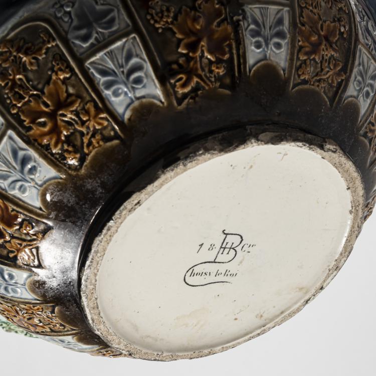 Bild 5 zu Objekt, &Uuml;bertopf, um 1900, Louis Carrier-Belleuse, Hautin & Boulanger, Choisy-le-Roi, 159C 563