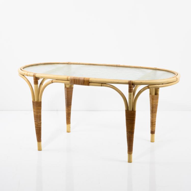 Bild 1 zu Objekt, Small '390' sofa, 2 armchairs and coffee table, c. 1952, Gunnar Hasth, Br&ouml;darna Holm, Ransta (Schweden), 161C 514