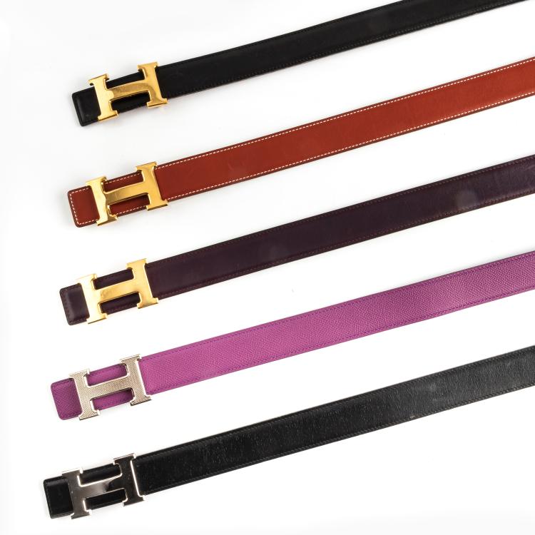 Bild 1 zu Objekt, Wendeg&uuml;rtel mit G&uuml;rtelschlie&szlig;e 'H', 1999, Herm&egrave;s, Paris, 160E 777