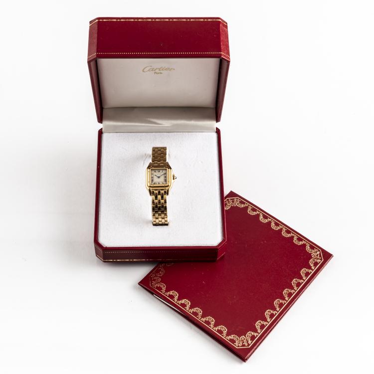 Bild 2 zu Objekt, Damenuhr 'Panthere', 1988, Cartier, Paris, 160E 748