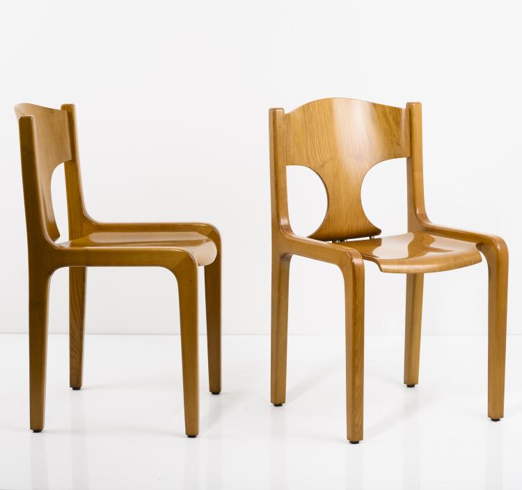 Bild 2 zu Objekt, Acht St&uuml;hle, 1967, Augusto Savini, Pozzi, Mariano, 161A 140